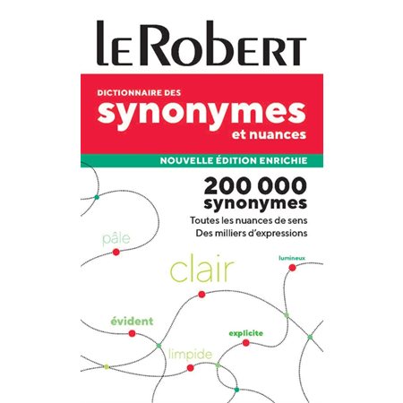 Dictionnaire des synonymes et nuances : Dictionnaire poche + : Édition 2025