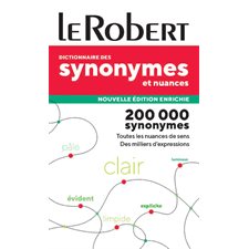 Dictionnaire des synonymes et nuances : Dictionnaire poche + : Édition 2025