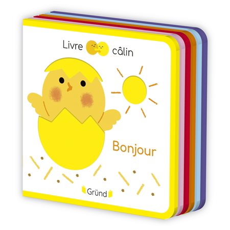 Bonjour : Livre câlin : Livre cartonné