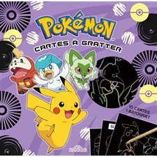 Pokémon, Paldea : Cartes à gratter : 10 cartes + 1 bâtonnet