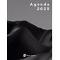 Agenda élégance noire 2025 : De janvier à décembre 2025 : 1 jour  /  1 page