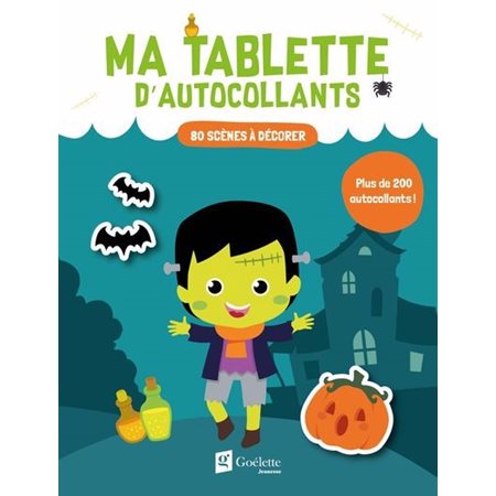 Halloween : 80 scènes à décorer : Ma tablette d'autocollants