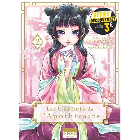 Les carnets de l'apothicaire T.02 : Prix découverte 5.95 $ : Manga : ADO : SHONEN