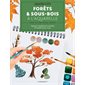 Forêts & sous-bois à l'aquarelle : Apprenez simplement à peindre 20 motifs en pas-à-pas : Mon cahier d'apprenti aquarelliste