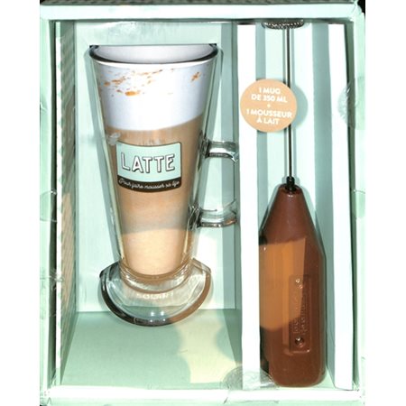 Coffret : Le kit latte pour faire mousser sa life : Les meilleures recettes de boissons lactées et de biscuits made in Italy