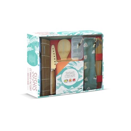 Coffret : Sushis et makis factory : Sushis faits maison