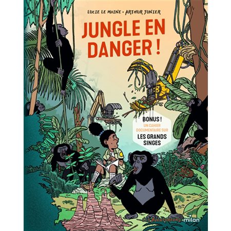 Jungle en danger ! : Les aventureurs : Bande dessinée