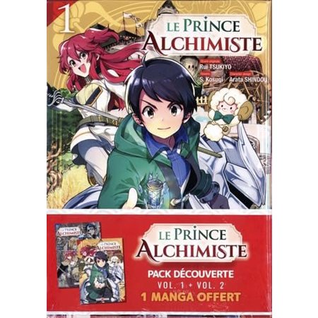 Le prince alchimiste : Pack découverte comprenant les tomes 01 & 02 : Manga : ADO : SHONEN