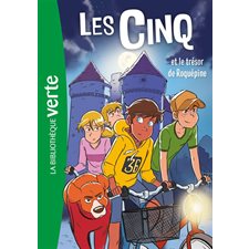 Le club des Cinq T.36 : Les Cinq et le trésor de Roquépine : Bibliothèque verte : 6-8