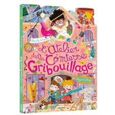 L'atelier de la comtesse Gribouillage : Cherche & trouve : 3 ans et + : Livre cartonné