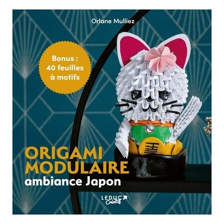 Origami modulaire ambiance Japon, Leduc créatif