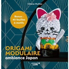 Origami modulaire ambiance Japon, Leduc créatif