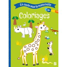 ERPM Coloriages moyenne section 4+ : En route pour la maternelle