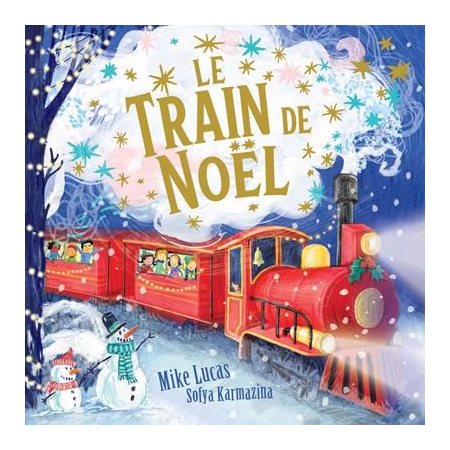 Le train de Noël : Inclus 12 jeux et activités : Couverture rigide