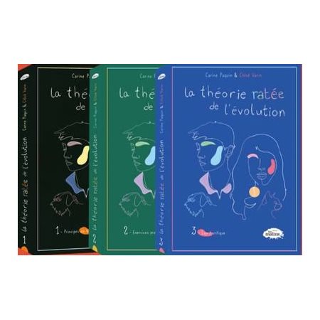 Coffret La théorie ratée de l'évolution : Comprends les tomes 01-02-03 : 9-11