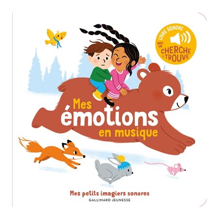 Mes émotions en musique : Mes petits imagiers sonores : Livre cartonné