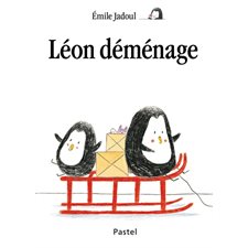 Léon déménage : Pastel : Couverture rigide