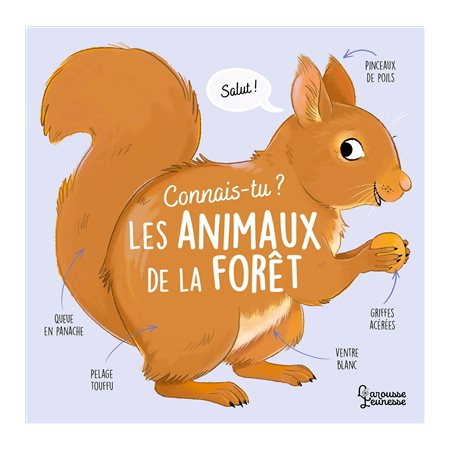 Connais-tu les animaux de la forêt ? : Larousse jeunesse