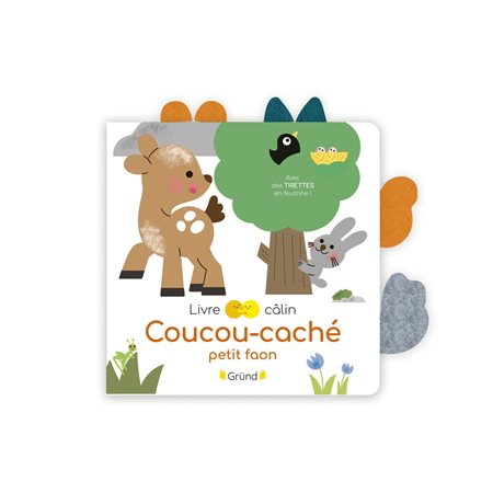 Coucou-caché petit faon : Livre câlin : Livre cartonné