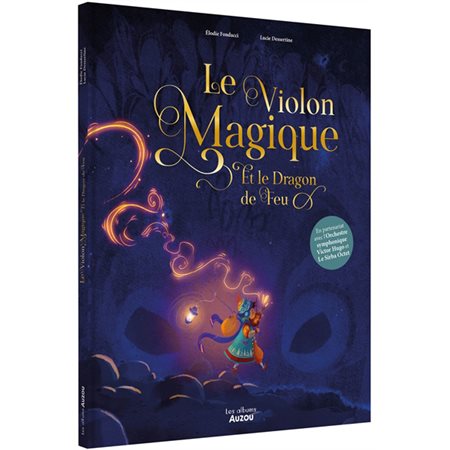 Le violon magique et le dragon de feu : Les albums : Couverture rigide