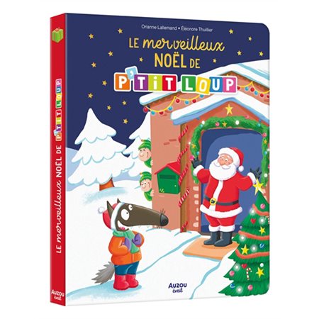 Le merveilleux Noël de P'tit Loup : Tout-carton : Livre cartonné