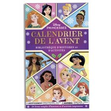 Disney Princesses : Calendrier de l'Avent : Bibliothèque d’histoires et d’activités