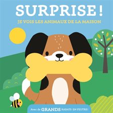 Je vois les animaux de la maison : Surprise ! Je te vois : Livre cartonné