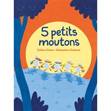 5 petits moutons : Loulou & Cie : Livre cartonné