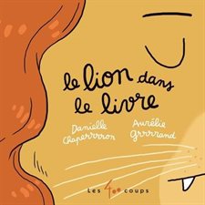 Le lion dans le livre : Livre cartonné