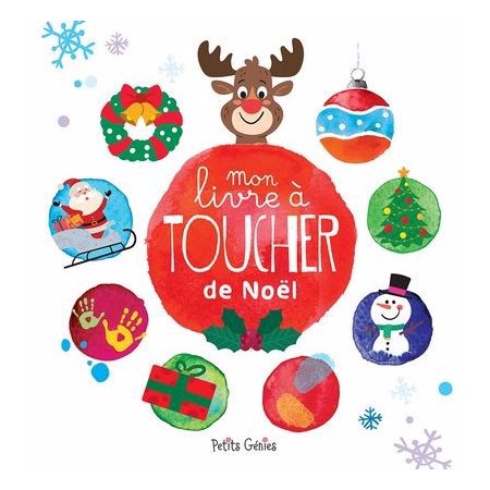 Mon livre à toucher de Noël : Livre cartonné