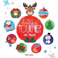 Mon livre à toucher de Noël : Livre cartonné