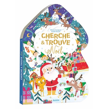 Cherche & trouve Noël : Livre cartonné