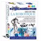 Coffret : Découvre la robotique : Un guide sur des machines étonnantes : Ouvrage de référence sur la robotique, livre d'autocollants et d'activités; affiche murale et ket d'araignée robotique