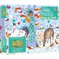 Dans la forêt : Coffret Livre et puzzle : Dès 5 ans