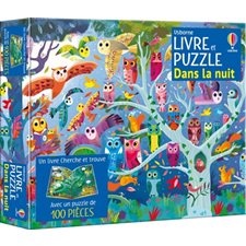 Dans la nuit : Coffret Livre et puzzle : Dès 5 ans