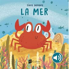 La mer : Livre sonore : Livre cartonné