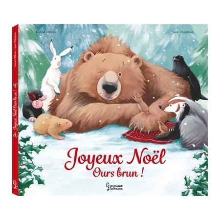 Joyeux Noël Ours brun ! : Couverture rigide