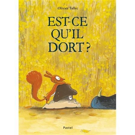 Est-ce qu'il dort ? : Pastel : Couverture rigide