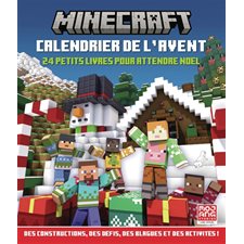 Minecraft, calendrier de l'Avent : 24 petits livres pour attendre Noël : Des constructions, des défis, des blagues et des activités !