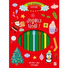 Joyeux Noël ! : Mes premières activités : Puzzles, jeux, coloriages : Kit d'activités