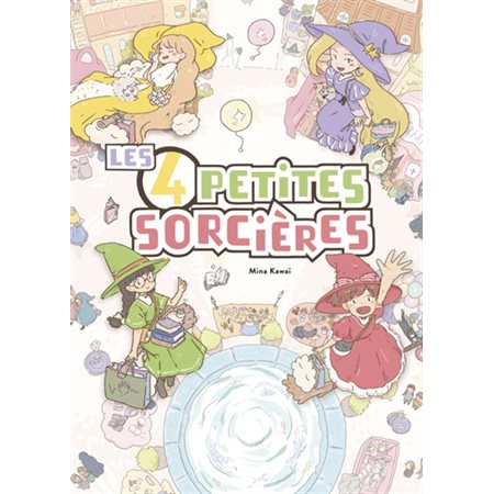 Les 4 petites sorcières : Album + cherche et trouve : Couverture rigide