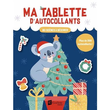 Noël : Ma tablette d'autocollants : Plus de 275 autocollants : 80 scènes à décorer