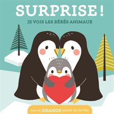 Surprise ! Je te vois : Je vois les bébés animaux : Livre cartonné