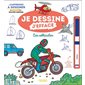 Les véhicules : Je dessine, j'efface : Avec un feutre & son tampon qui efface ! :  J'apprends à dessiner la méthode Philippe Legendre
