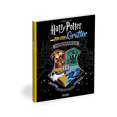 Harry Potter : Mon livre à gratter : Hogwarts : Draco dormiens nunquam titillandus : Avec 10 tableaux à gratter