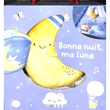 Bonne nuit, ma lune : Lune musicale et sensorielle avec livre