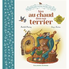 Bien au chaud dans son terrier : 100 objets douillets à trouver : Promenons-nous dans les bois : Livre cartonné