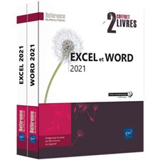 Excel et Word 2021 : coffret 2 livres