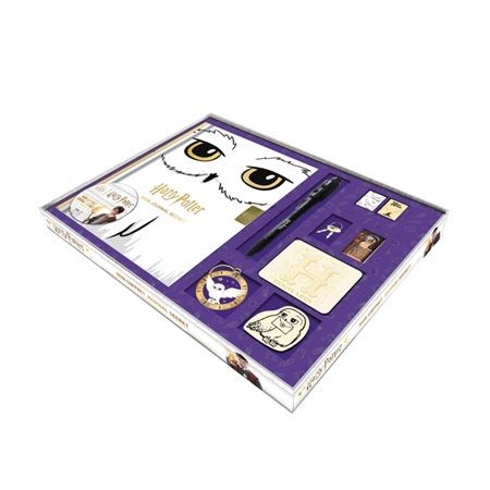 Harry Potter : Mon coffret journal secret Hedwige : Comprend un journal intime avec une impression dorée sur la couverture, un cadenas et ses clés pour mettre ses secrets à l'abri, un stylo à encre i