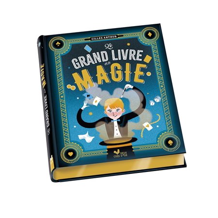 Le grand livre de la magie : Plus de cent tours de prestidigitation expliqués en pas à pas illustrés. Une rapide histoire de la magie permet de connaître les grands noms et les grandes illusions